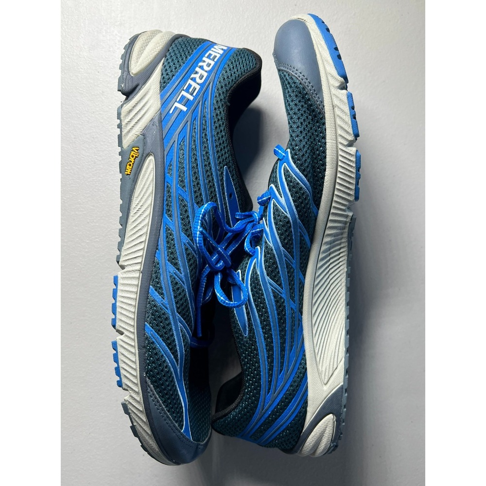 Merrell Mens Bare Access 4 Dark Slate Blue Minimalist Running Shoes Size 12 J367